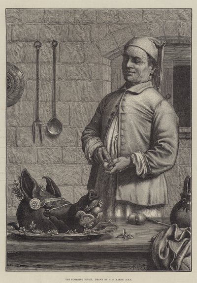 Wykończeniowy dotyk autorstwa Henry Stacey Marks